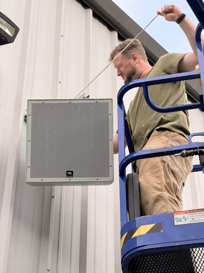 Lake Forest Football install · 2026 — Harmonic Production